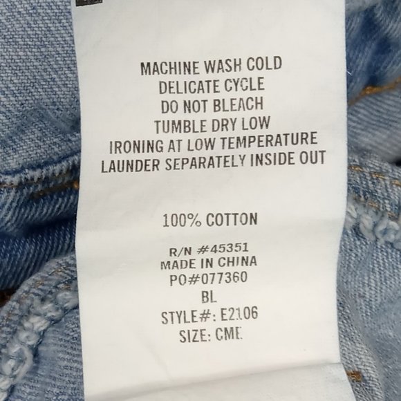 Curtain Call Costumes Novelty Patch Overalls Size CME (Child Medium) - Picture 11 of 14